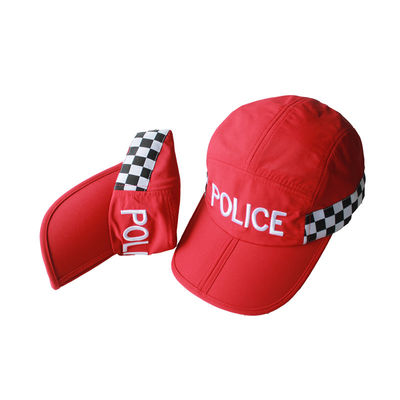 옥외 폴리에스테 Mens Breathable 야구 모자 메시 직물 빨간색 모자