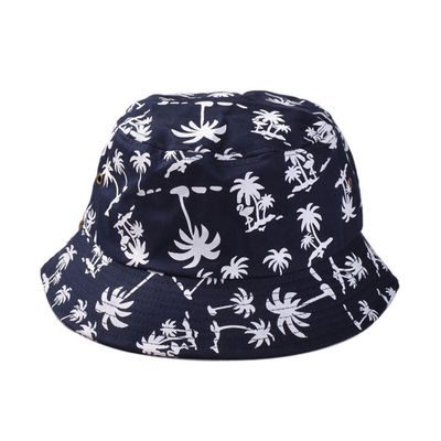 여름을 위한 UV 보호 옥외 물통 모자 면 남녀공용 56cm