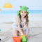플랩 Upf50+ 조절 가능한 태양 모자 넓은 챙 어린이 여름 모자