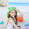 플랩 Upf50+ 조절 가능한 태양 모자 넓은 챙 어린이 여름 모자