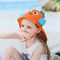 만화 여름 아이들의 물통 모자 UV 보호 태양 모자 OEM ODM