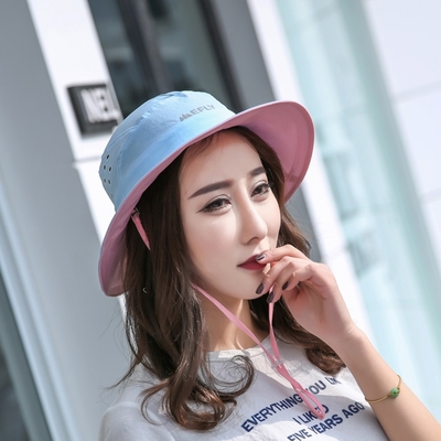 숨 쉬는 넓은 빗자루 야외 낚시꾼 버킷 모자 반사 인쇄
