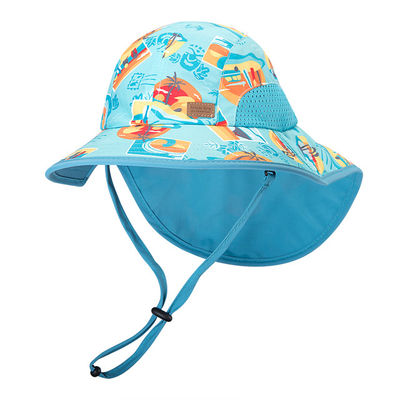 Upf 도매와 유아 태양 모자 모자 아이 여름 해변 수영 모자