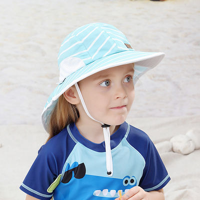 아기 여름 비치 모자 남자들 여자 해가림 모자 유아 목 플랩 덮개 원정 여행 모자캡