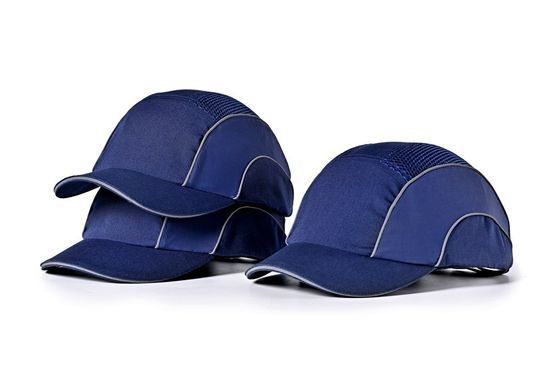 7cm 피크 안전 범프 모자는 폴리에스테 범프 모자 조정가능한 꼭지 범프 모자에서 만듭니다