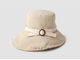 여름을 위한 OEM 숙녀 여자 꽃 옥외 물통 모자 면 60cm