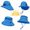 목 플랩 43cm 55cm를 가진 UV 저항하는 50+ UPF 넓은 테두리 어린이 Uv 태양 모자