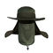 목 덮개를 가진 옥외 60cm 여자의 태양 모자 UV 보호 모자