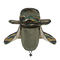 목 덮개를 가진 옥외 60cm 여자의 태양 모자 UV 보호 모자
