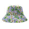 인쇄된 로고 55cm 아이를 위한 옥외 물통 모자 100%년 폴리에스테