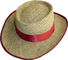 넓은 테두리 일반 공백 밀짚 태양 모자 UV 보호 Coolie 밀 58cm