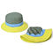 100% 폴리에스테 UPF50+ 옥외 어부 모자 조정가능한 58cm OEM ODM