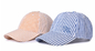 패션 블랙 화이트 플러시 체크 캡 깅엄 체크 무늬 야구 모자